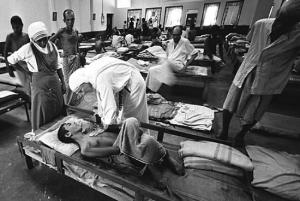 Mother Teresa devoted her life to bringing the kingdom into reality for the untouchables of India.